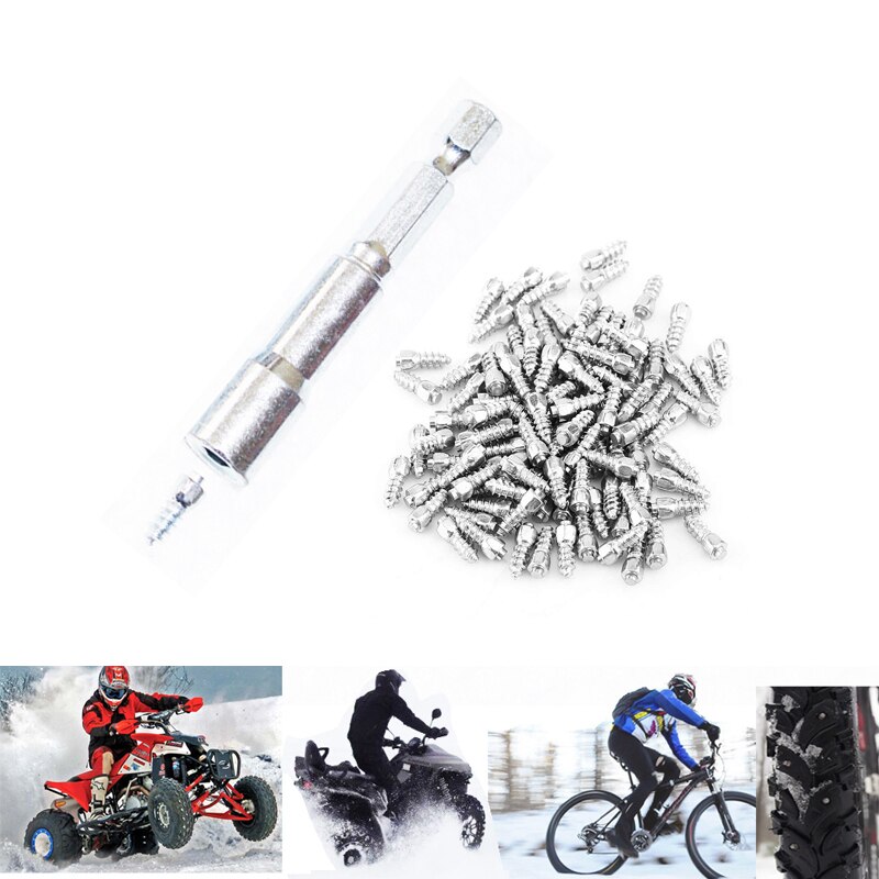 500 kpl 12mm piikkiä renkaille auto pyörän renkaat nastat pyörän rengas piikit lumi talvi-auto-tyyli lumi goujons a vis fatbike