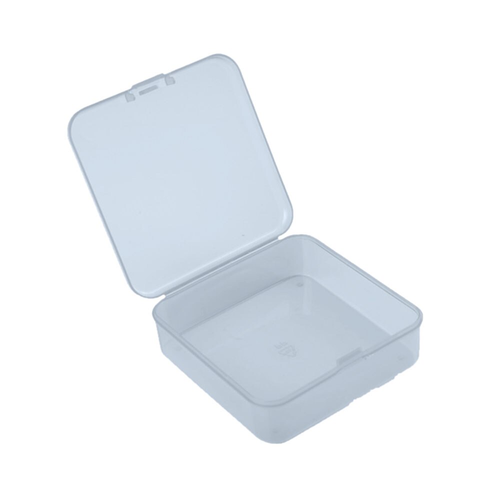 PP Clear Lidded Small Plastic For Trifles Parts Tools Storage Box Jewelry Display Box Screw Case eads Container