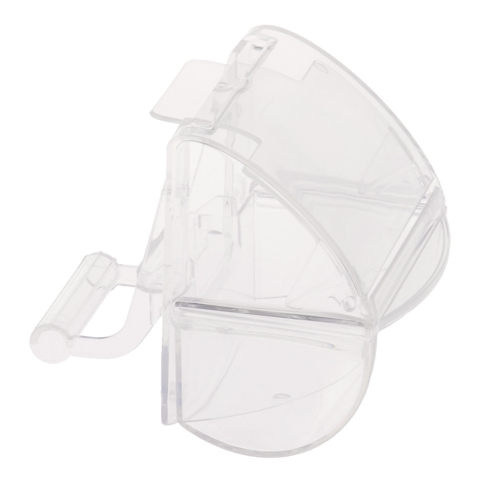 No Mess Bird Parrot Feeding Cup Cage Hanging Feeder Pet Drinking Bowls