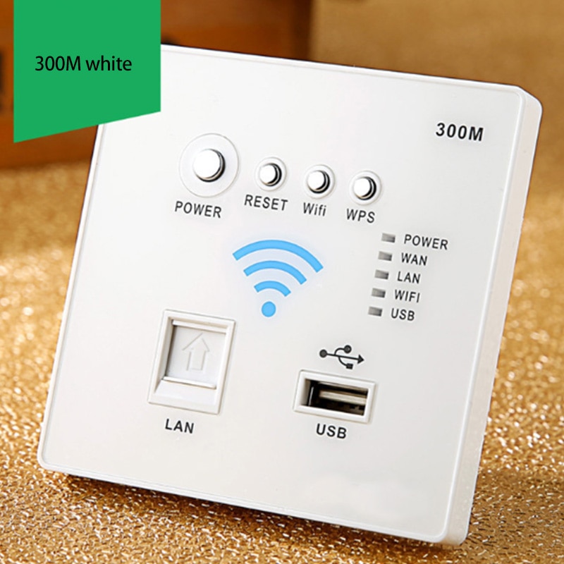 86 tipo di Muro Senza Fili Wifi router 3G senza fili per la CONNESSIONE WIFI con USB di Ricarica Interruttore Presa