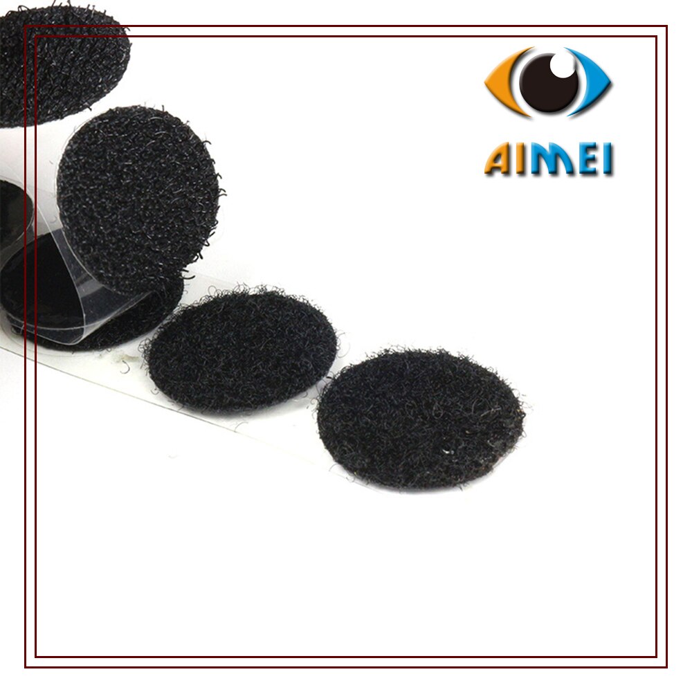 Hook Loop Adhesive Hook And Loop Dots Adhesive Fastener Tape Dots Adhesive Coin Loop And Hook Self Adhesive Hook Loop