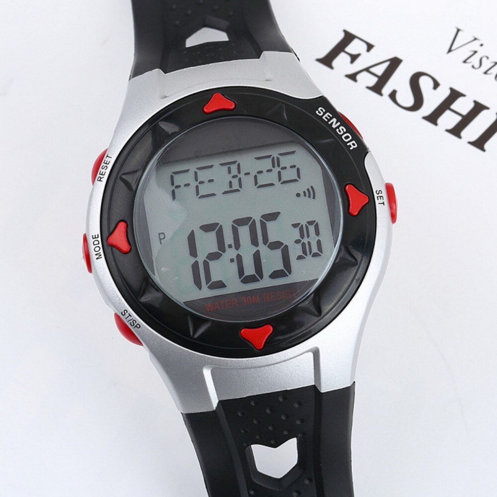 Waterdichte Pulse Hartslagmeter Stop Watch Calorieën Teller Sport Fitness In Voorraad