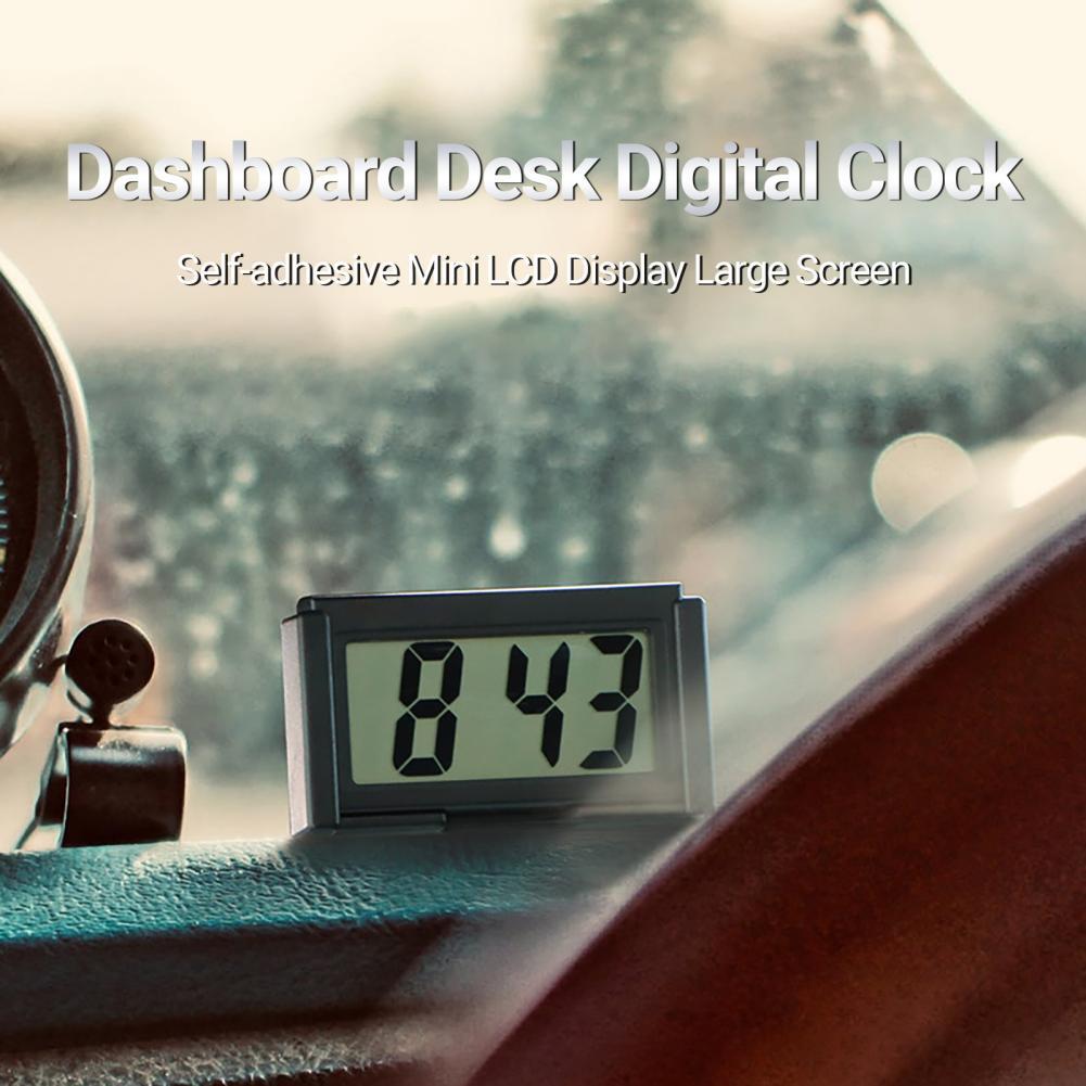 Exquisite Mini Electronic Digital Clock Portable Desk Electronic Clock Fine Workmanship for Car