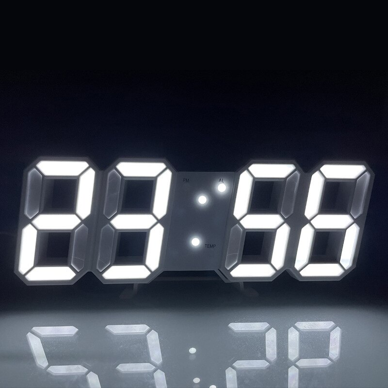 Wall Clocks Hanging Watch Snooze Table Clocks Calendar Thermometer Electronic Clock Digital Clocks Nordic Digital Alarm Clocks