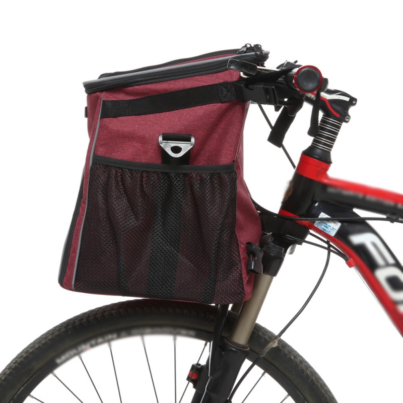 Haustier Fahrrad Rucksack Tasche Welpen Hund Katze Kleine Ebene Faltbare Reise Fahrrad Sitz Für Wandern Radfahren Korb Zubehör