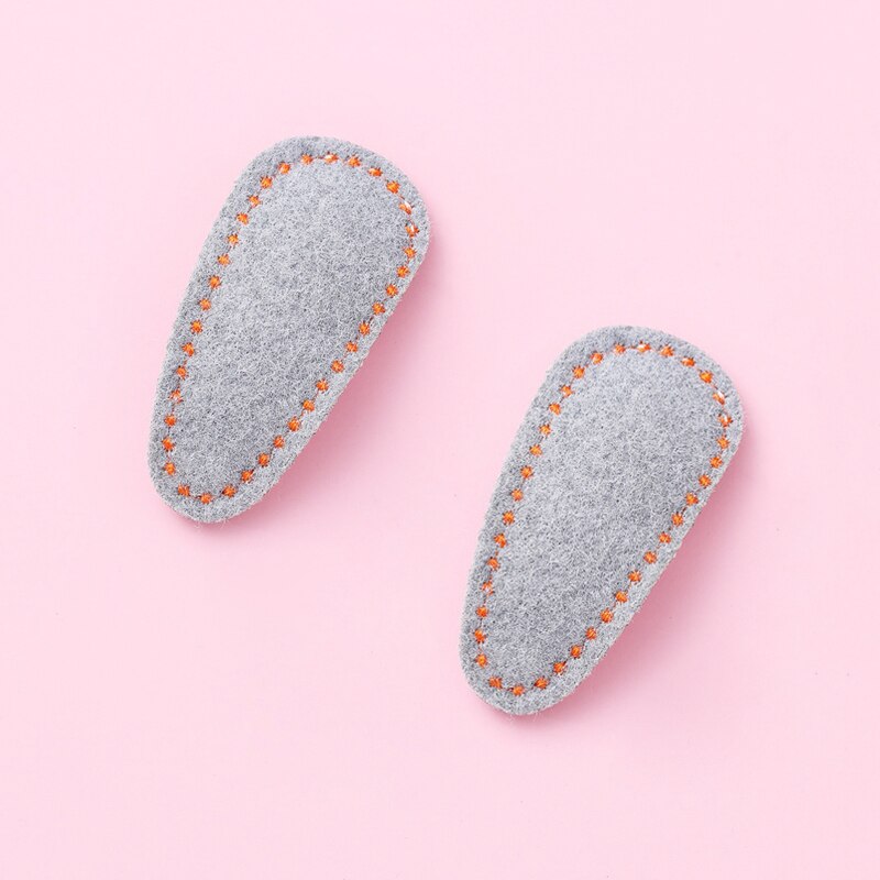 Baby Meisje Haarspeld Prinses Haar Accessoires Voor Kinderen Hairclips Vilt Doek Zuigeling Snoep Kleur Haarspeldjes Peuter Clips