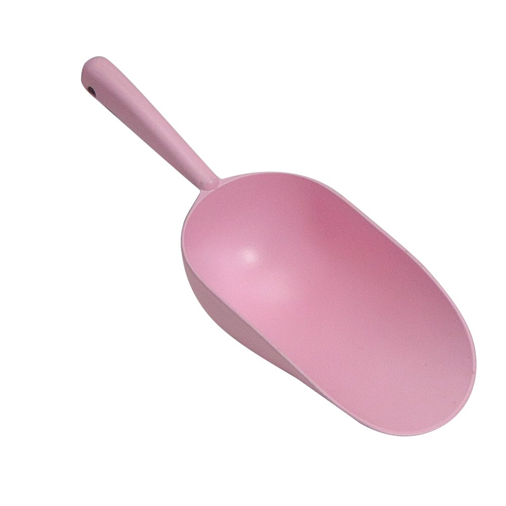 Pala multiusos de aleación de aluminio para cocina, utensilios de cocina, cucharas de azúcar, para Buffet, dulces, hielo, Kicthen: Rosa