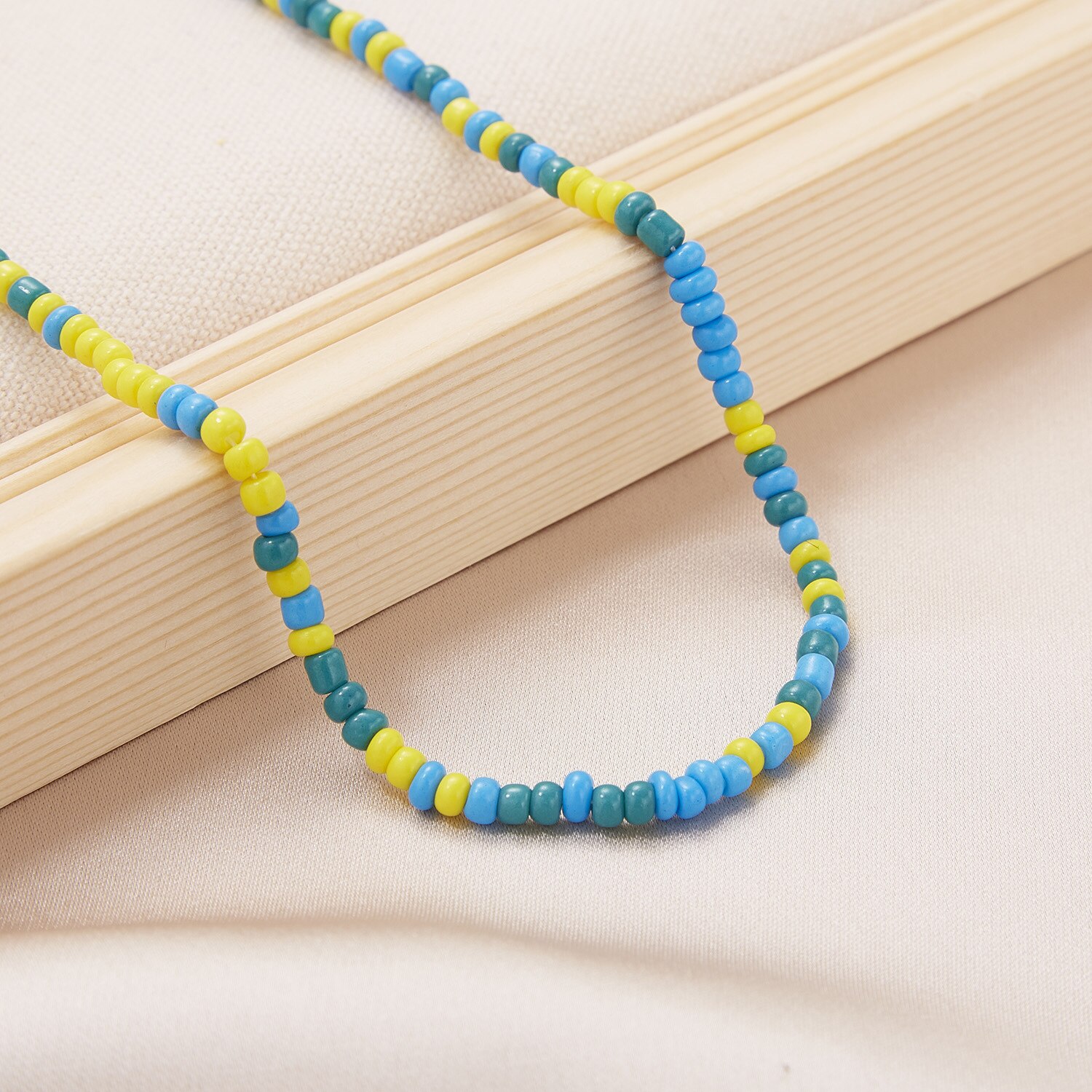 Boho Chic Zaad Kralen Ketting Vrouwen Mode Kleurrijke Hals Ketting Bohemian Zwarte Choker Kettingen Sieraden Charms Party: 09