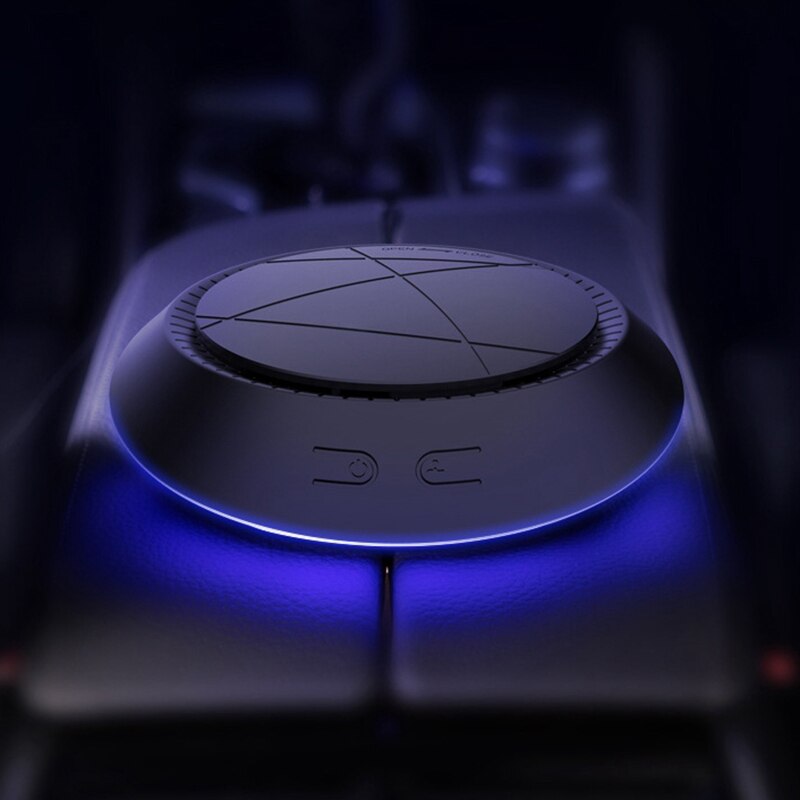 Auto Luchtreiniger Voertuig Air Ionisator Cleaner Verse Negatieve Ionen Ozon Ozonizer Geur Eliminator Usb Voor Auto