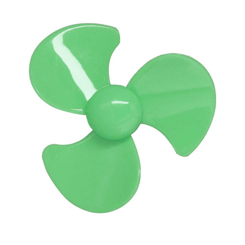Plastic Propellers 3 Blades Propeller with 2mm Hole for DIY Toys Model