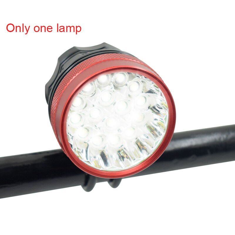 Super Helle Fahrrad Licht 40000lm 16 * XML-T6 Fahrrad Vorderseite Licht LED Lampe 3 Modi Scheinwerfer draussen Radfahren lampe Fahrrad zubehör: Grün
