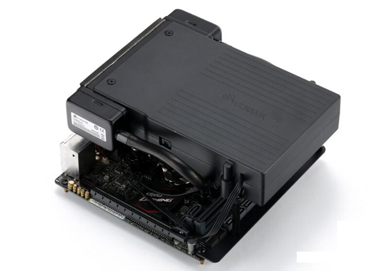 Pirate ship H5 SF CPU radiator Mini itx silent / with silicone grease / integrated water cooling