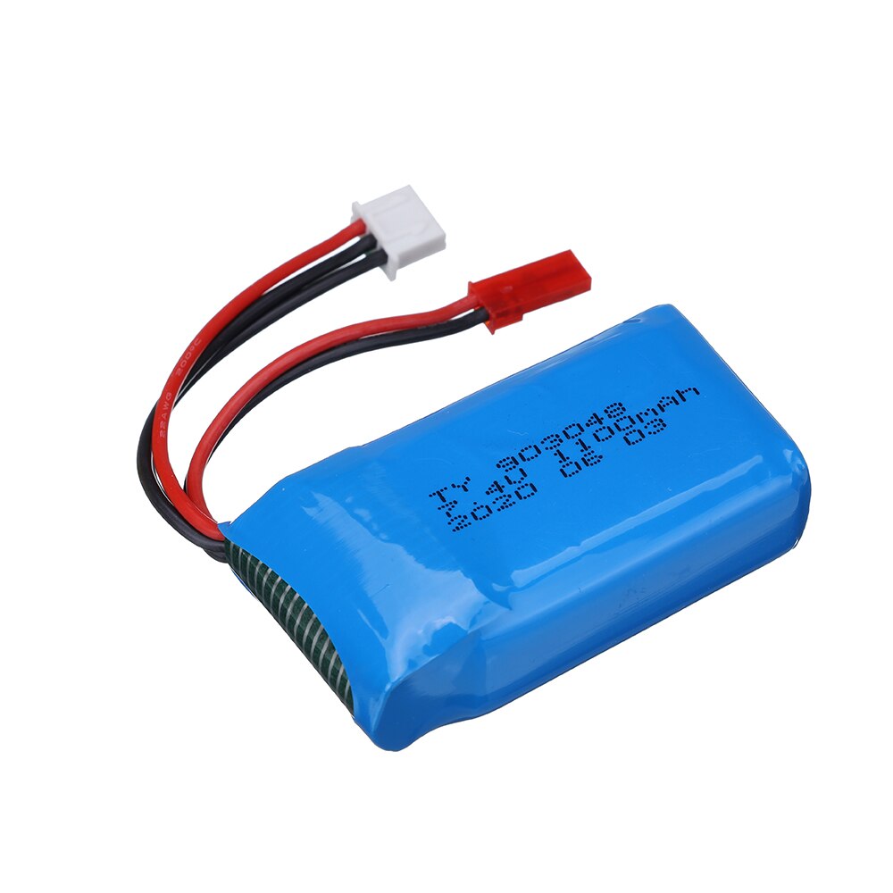 7.4 V baterii na Wltoys A949 A959 A969 A979 K929 1/18 Rc samochodów bateria Lipo 2S 7.4 V 1100 mah 25C 903048 dla Wltoys części do samochodów zdalnie sterowanych