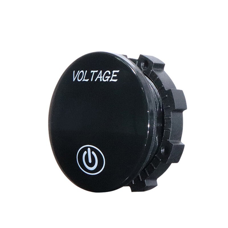 Mini Led Digitale Display Auto Motor Voltmeter Detector DC12-24V Professionele Tester Voltmeter Accuspanning Voltmeter