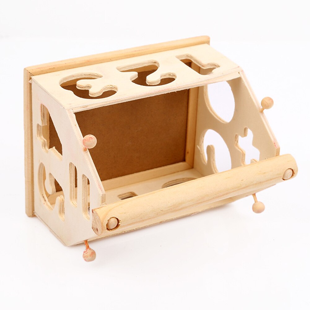 Blocks Wood House Kids Intellectual Developmental Building Baby Educational Toys Children Building Jigsaw Toys