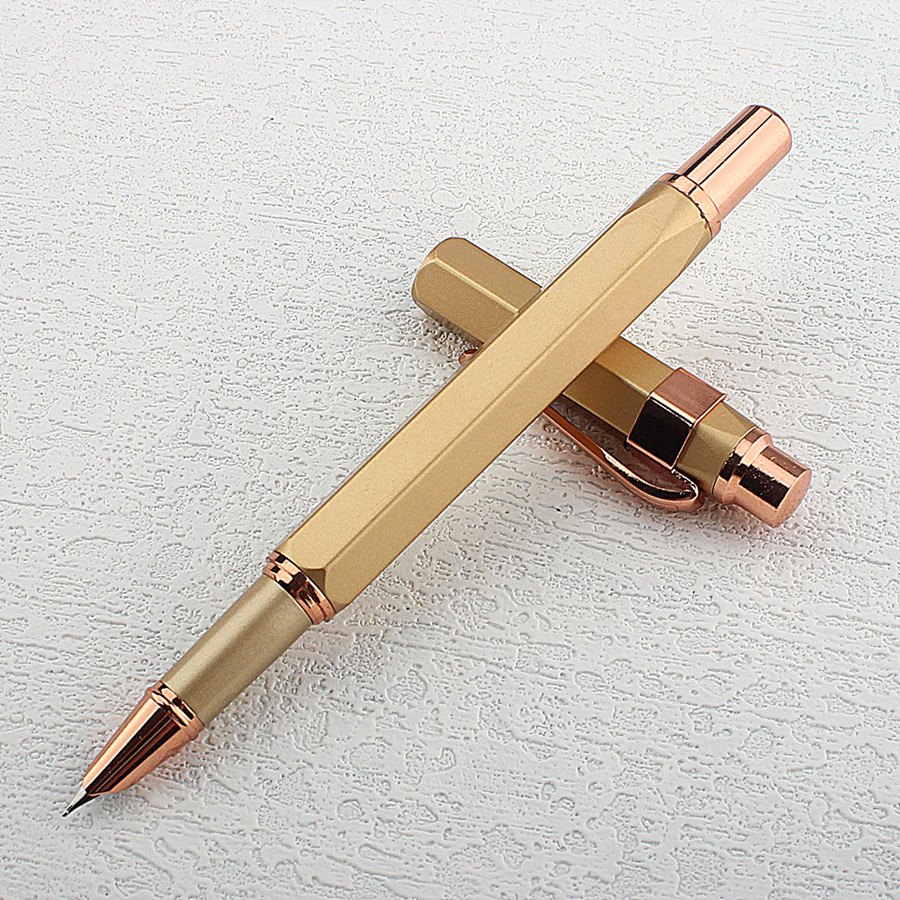 Pluma estilográfica de lujo para estudiantes, bolígrafos elegantes EF de 9189 MM, Punta extrafina, bolígrafos de escritura, papelería, suministros escolares de oficina, 0,38