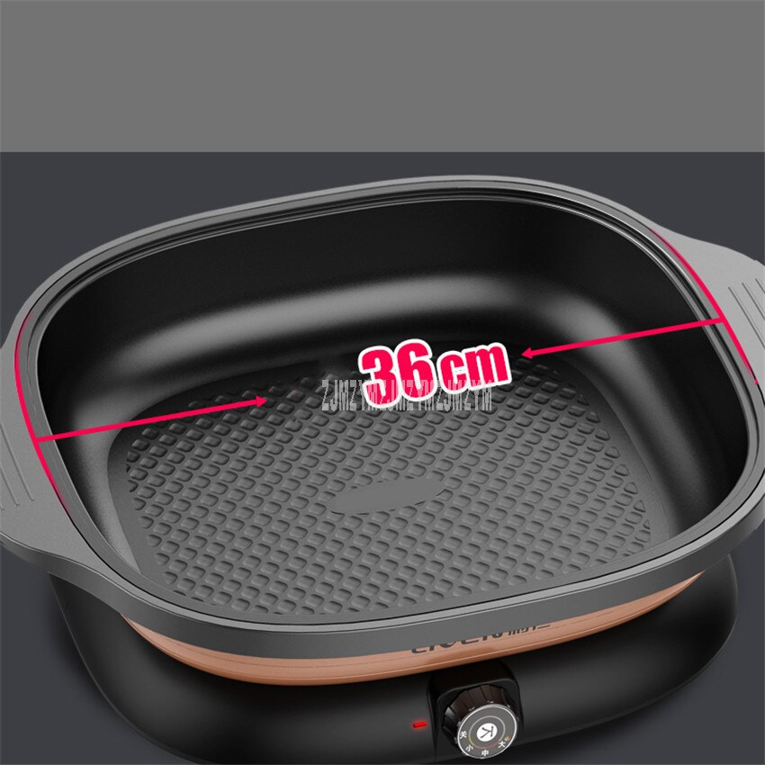 36*32cm Non-stick Electric Frying Pan Pancake Making Machine Household Stir-frying Stew Roasting Multi Cooker Machine JG-J8362