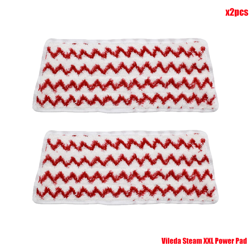 Microvezeldoek Pads Vloermop Covers Vervanging voor Vileda Steam XXL Power Pad Stoomreiniger Accessoires voor thuisreinigingsgereedschap: Licht Groen