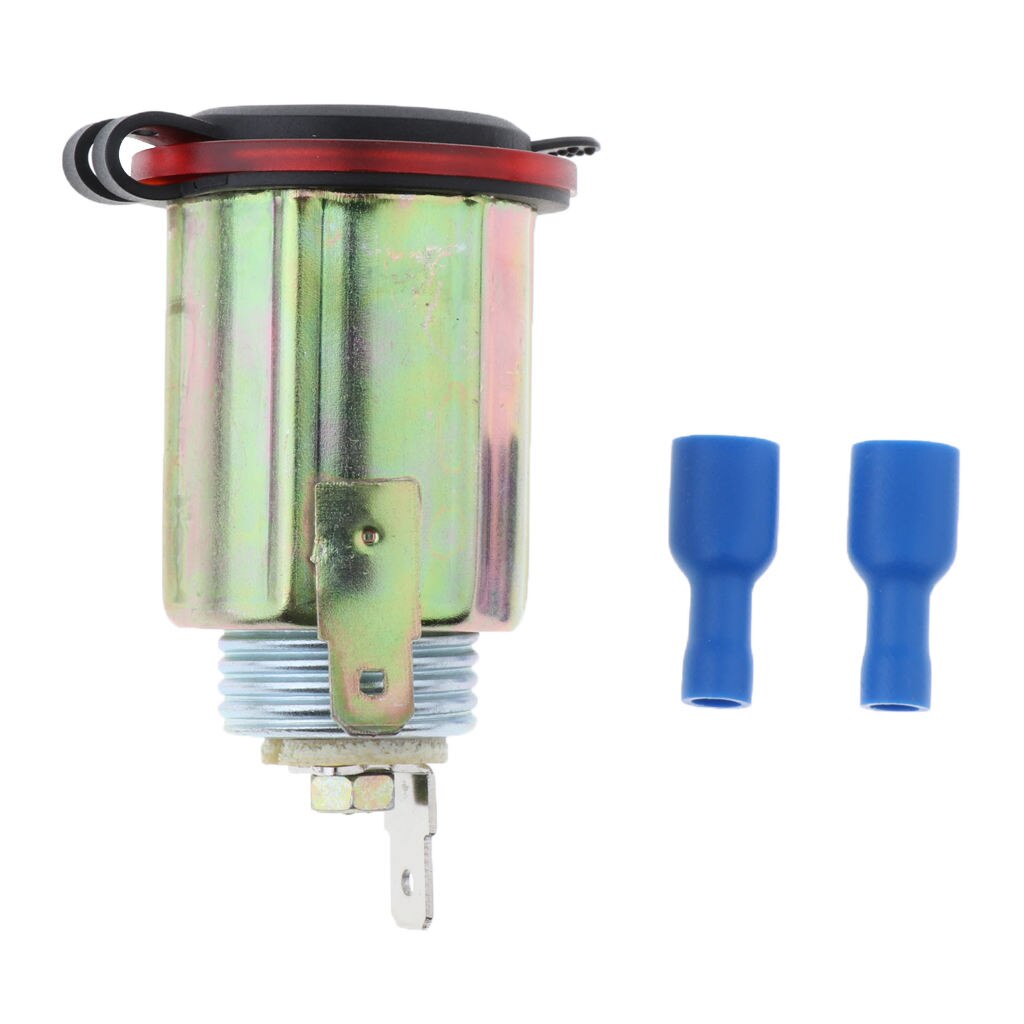 Car Truck Trailer Vehicle Cigarette Lighter Socket Replacement Plug Assembly Set