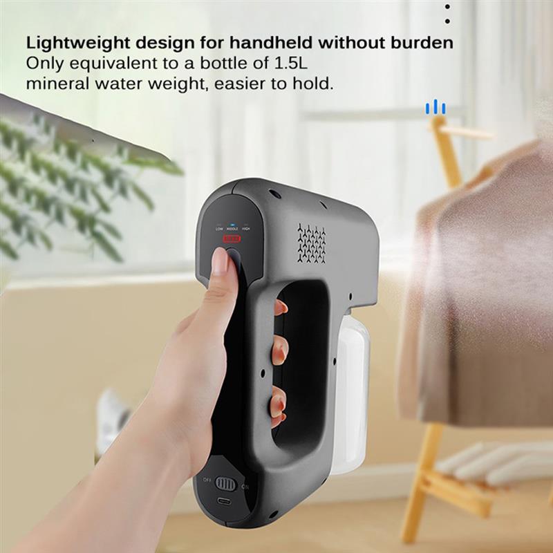 Atomizer USB Rechargeable Mist Sprayer 380ml Adjustable Atomizer Automatic Handheld Mist Spraying Machine