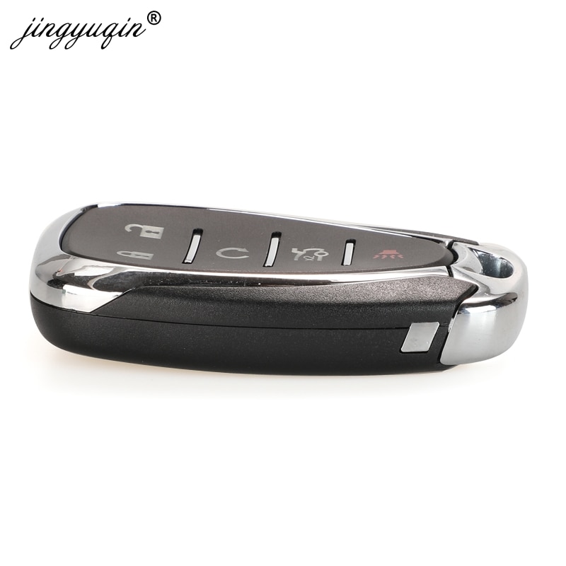 Jinyuqin smart fjärrkontroll bilnyckel skal 5 knappar för chevy chevrolet traverse equinox malibu cruze spark camaro
