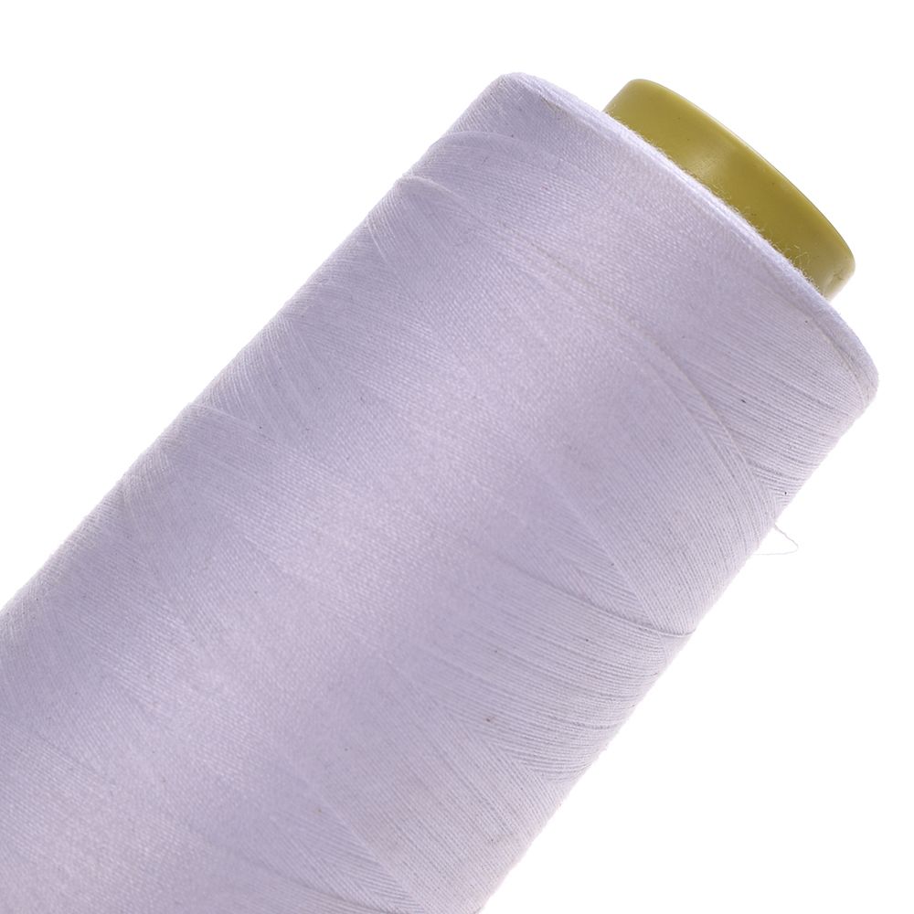 Bedste 3000m polyester yards sytråd sort og hvid industrisnor gør-det-selv-stærke og holdbare sytilbehør til tøj