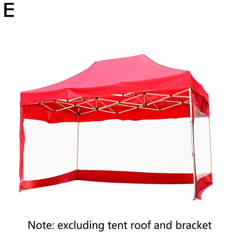 Four-corner Tent Cloth Outdoor Foldable Rainproof Shade Tent Cloth Sunshelter Outdoor Transparent Top Tent Waterproof Cloth O0J6: E
