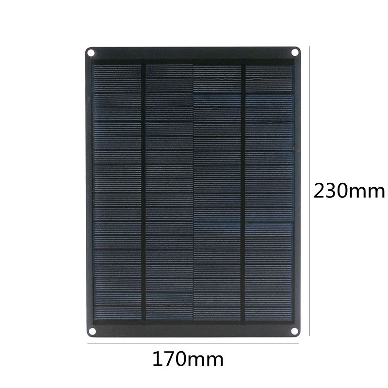 20W Solar Panel Kit 18V/5V USB Solar Mobie Charger Solar Cell with 10A/20A/30A/40A/50A/60A Controller for Outdoor Camping Hiking
