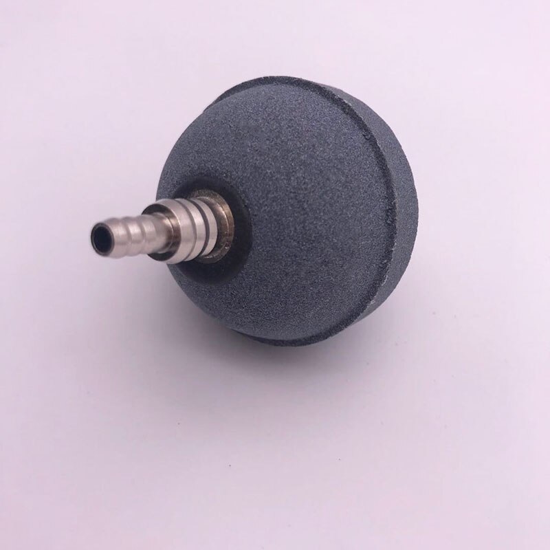 Dia. 5 cm Aquarium Aquarium Lucht Steen Zuurstof Beluchter Toenemende Luchtbel Vijverpomp Hydrocultuur Zuurstof Steen Metalen Mond
