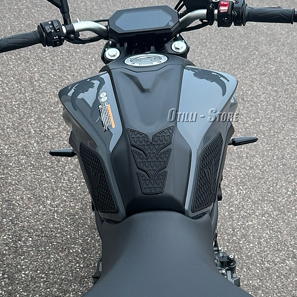 Nieuw Voor Yamaha MT 07 MT 07 MT-07 2022 2023 Side Brandstoftank pad Protector Stickers Decal Gas knie Grip Tractie Pad Tankpad