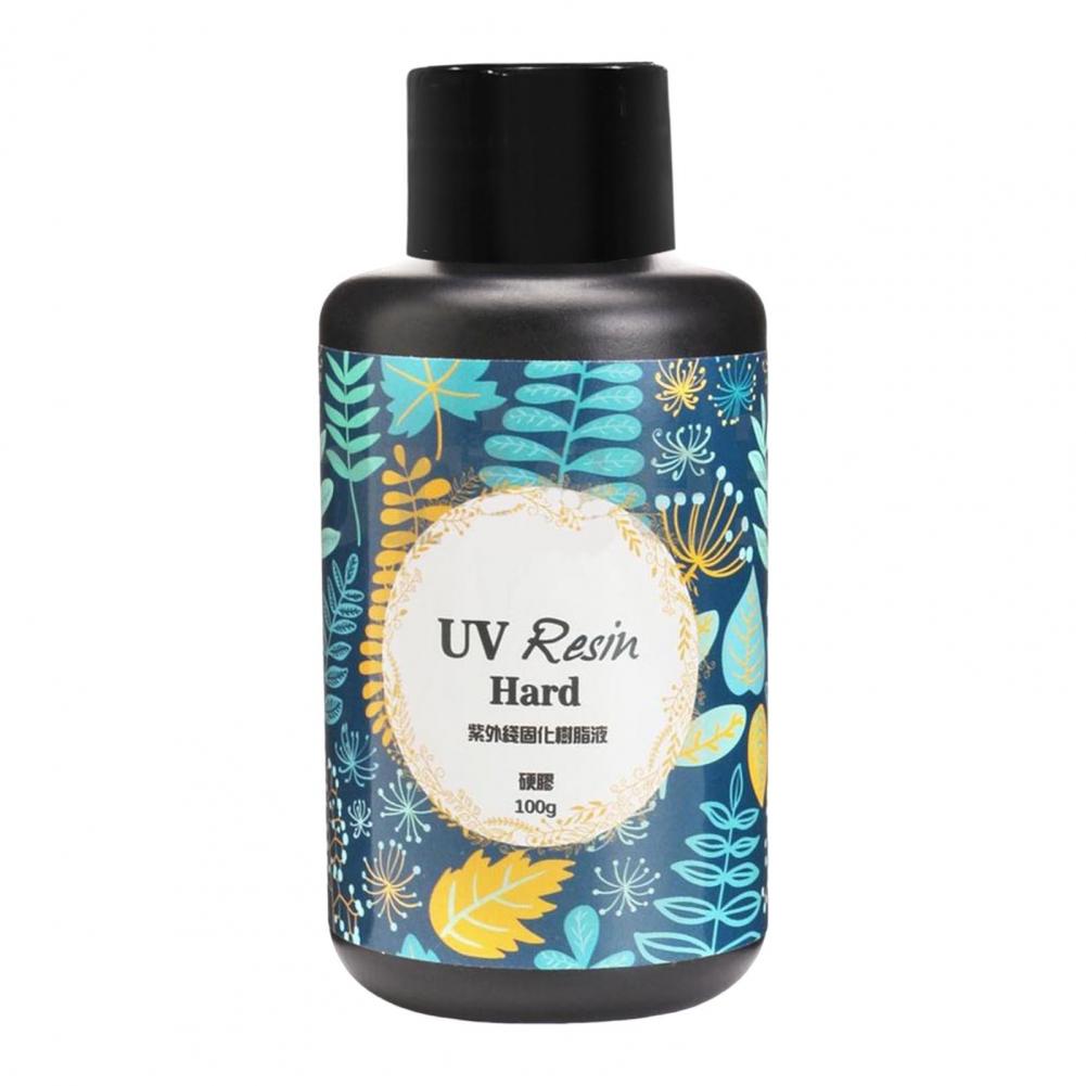 Hard UV Resin Glue Clear Ultraviolet Curing Quick Drying Epoxy Resin UV Glue Resin Mold Gel Hardener DIY Jewelry Making Tools