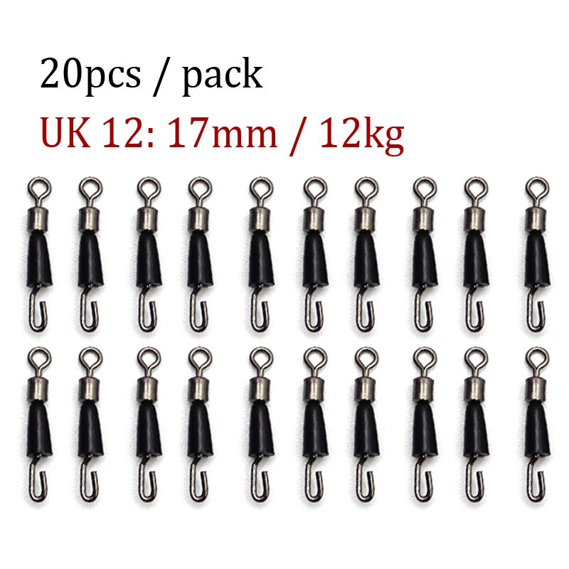 PÊCHE À LA Carpe Changement Rapide Pivots Pêche Noir Matériaux De Haute