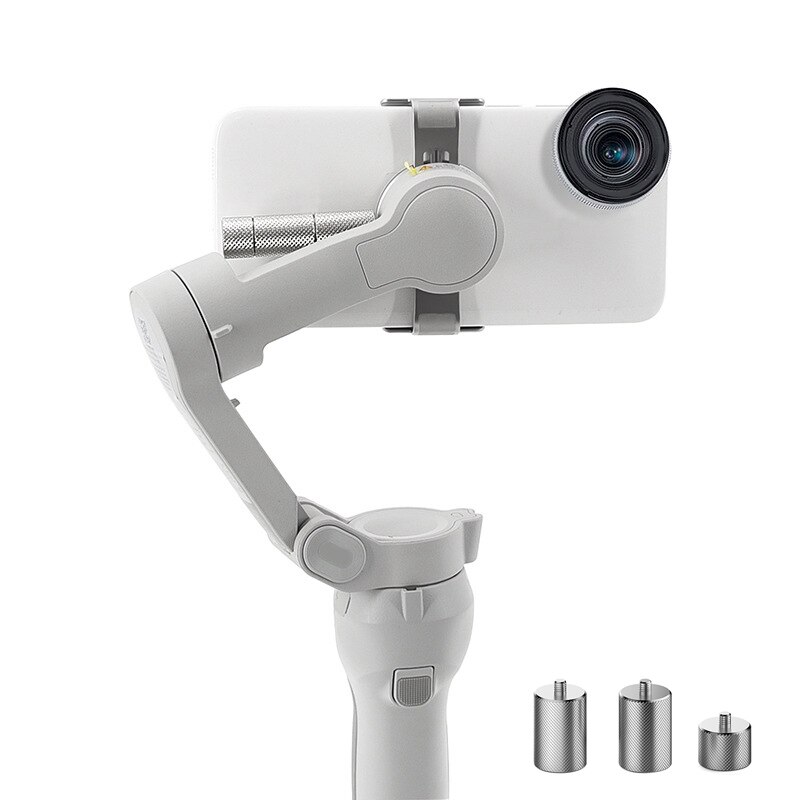 Contrappeso in metallo per DJI OM 4 Osmo Mobile3 stabilizzatore cardanico contropeso applicato bilanciamento al momento lente anamorfica