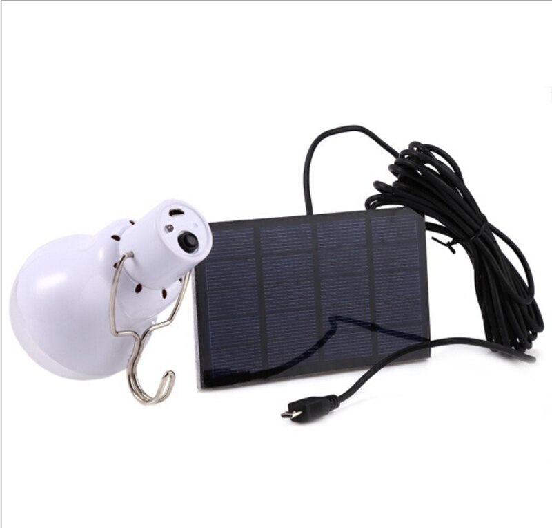 Aurinkopaneelilla toimiva led-lamppuvalo kannettava ulkoreitin teltan energialamppu 15w