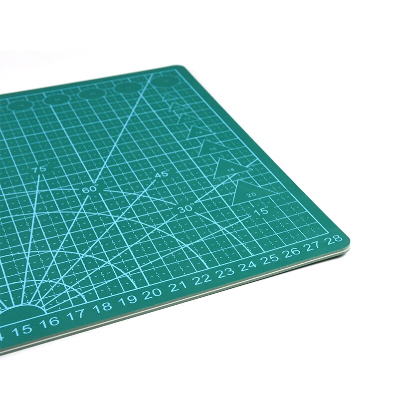 JTSIP Double Sided Cutting Mat A2 A3 A4 Durable Self-healing Handmade Cutting Tool Large Desktop Cutting Pad White Core Cut Mat