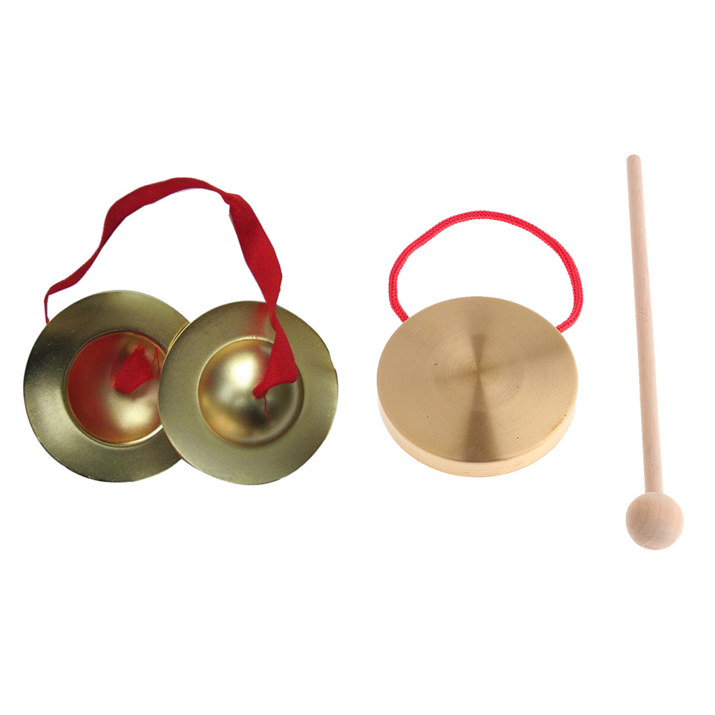 Percussion bækkener gongs rytme beats instrument tidlig læring festlegetøj