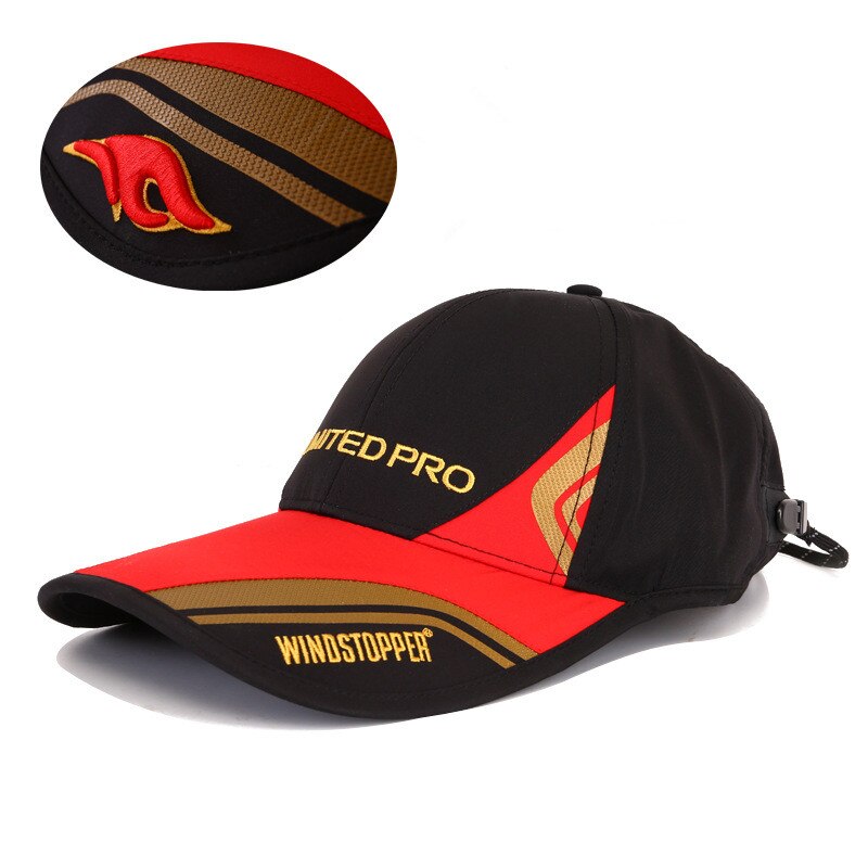 Waterdichte Vissen Caps Hoeden Outdoor Sport Zonnescherm Wandelen Camping Fietsen Vissen Cap Mannen Vrouwen DAIWA Hoed: Red