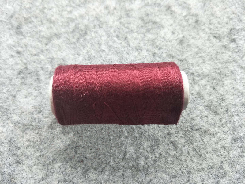 embroidery thread sewing machine thread clothing accessory 20 kind of colour select 100 yard 1pcs sell: wine red