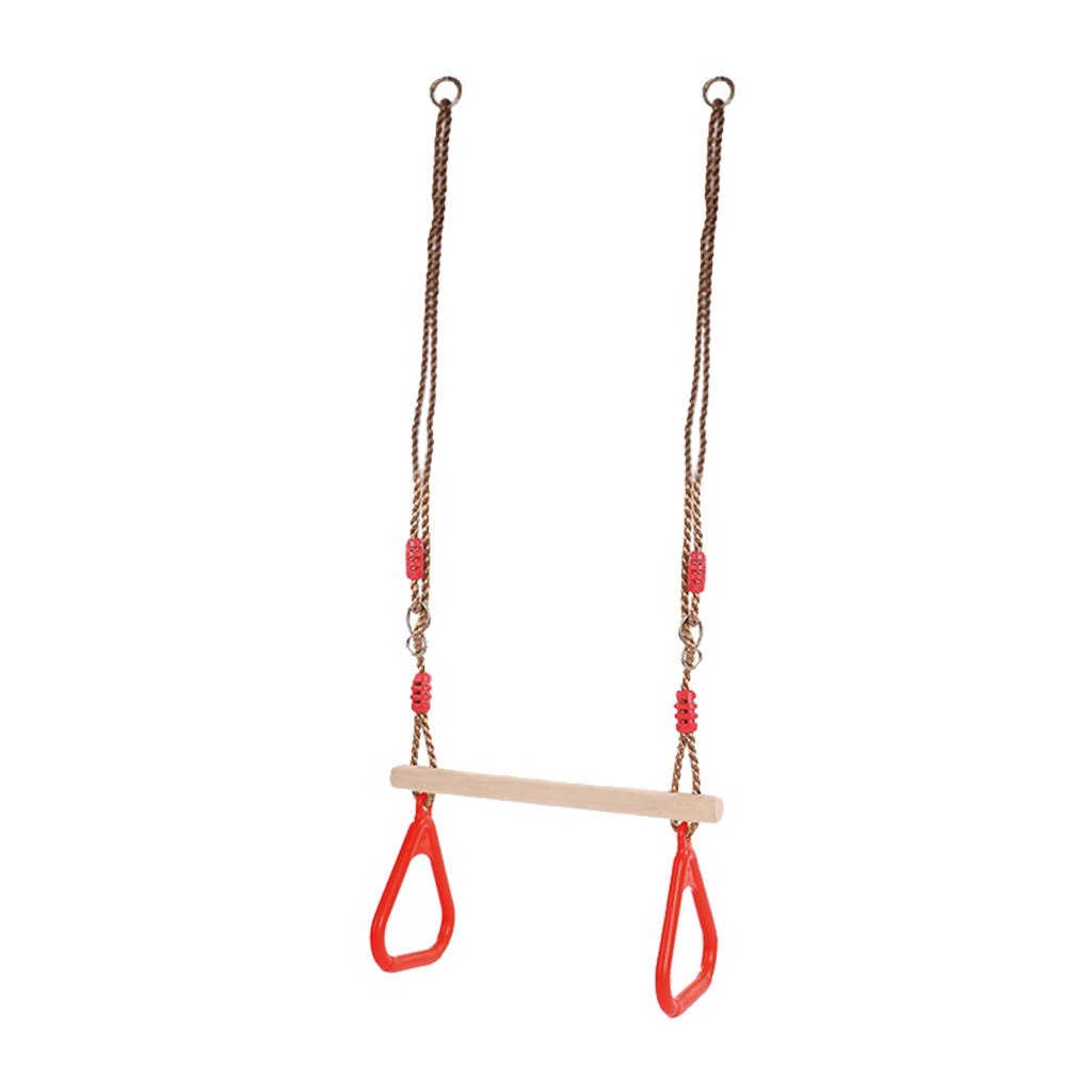 Kids Swing Seat Adjustable Ropes Heavy Duty Rope Play Children Swing Playground Courtyard swing chair for kids Happy childhood: RD