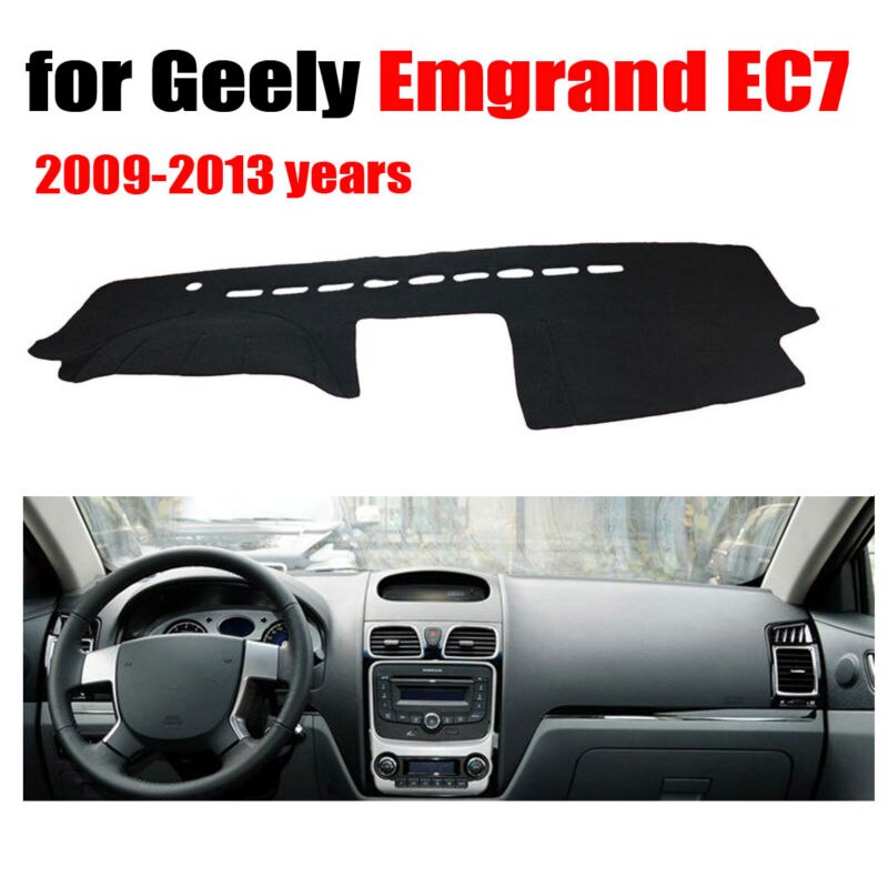 Auto dashboard covers mat voor Geely Emgrand EC7 jaar linksgestuurde dashmat pad dash cover auto dashboard accessoires
