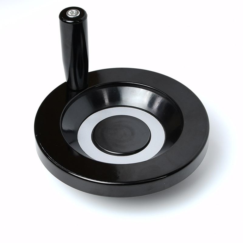 1PC CNC 3D Printer T8 lead screw T12 T10 Trapezoidal Lead Screw hole diameter 8mm 10mm 12mm hand wheel Diameter 80mm