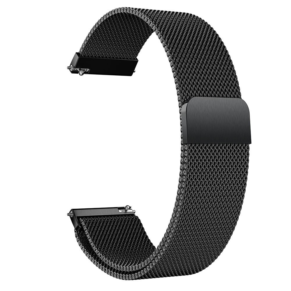 Voor huawei watch  gt 2 42mm gt  gt2 46mm horlogeband magnetische milanese armband roestvrij staal 20mm 22mm horlogeband: Zwart / Gt 1 42mm