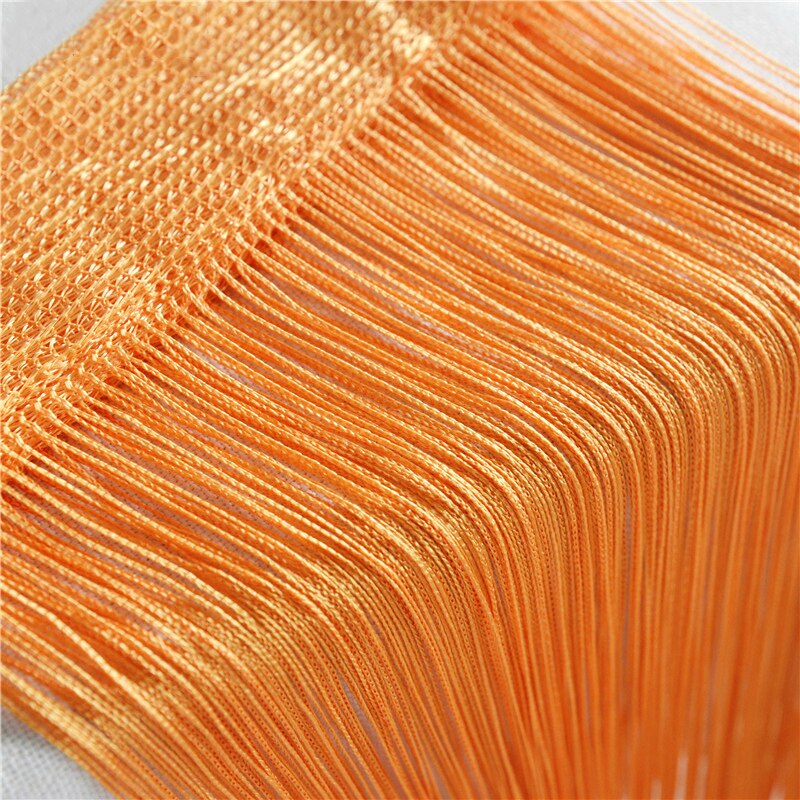 1x2M String Curtain Panels Home Glitter Window Curtains Thread Curtain Tassel Bead Curtain Door Sheer Panel Curtains Bedroom: 06