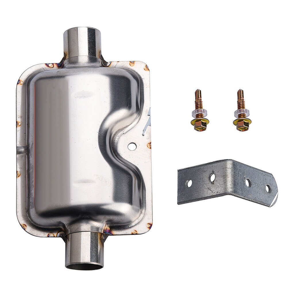 Auspuff System Heizung Abgasschalldämpfer Schalldämpfer Rohr 12/24V 22/24mm passen für Webasto Eberspacher luft und wasser wärme 3 einstellen Schraube