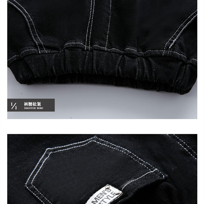 Forår efterår børn drenge denim bukser drenge sorte denim skinny jeans børn slanke afslappede denim bukser 4 5 7 9 11 13