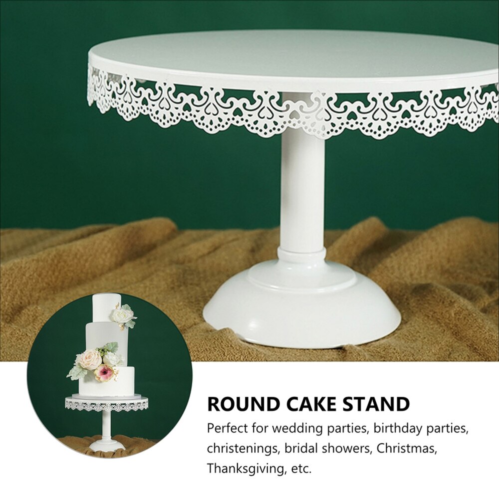 1Pc Birthday Cake Stand Ronde Iron Art Cake Houder Wedding Cake Display Stand
