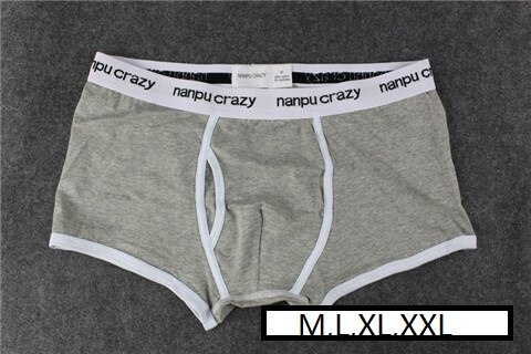 5Pcs/lot Male panties cotton boxers panties comfortable breathable men's panties underwear trunk brand shorts man boxer 365