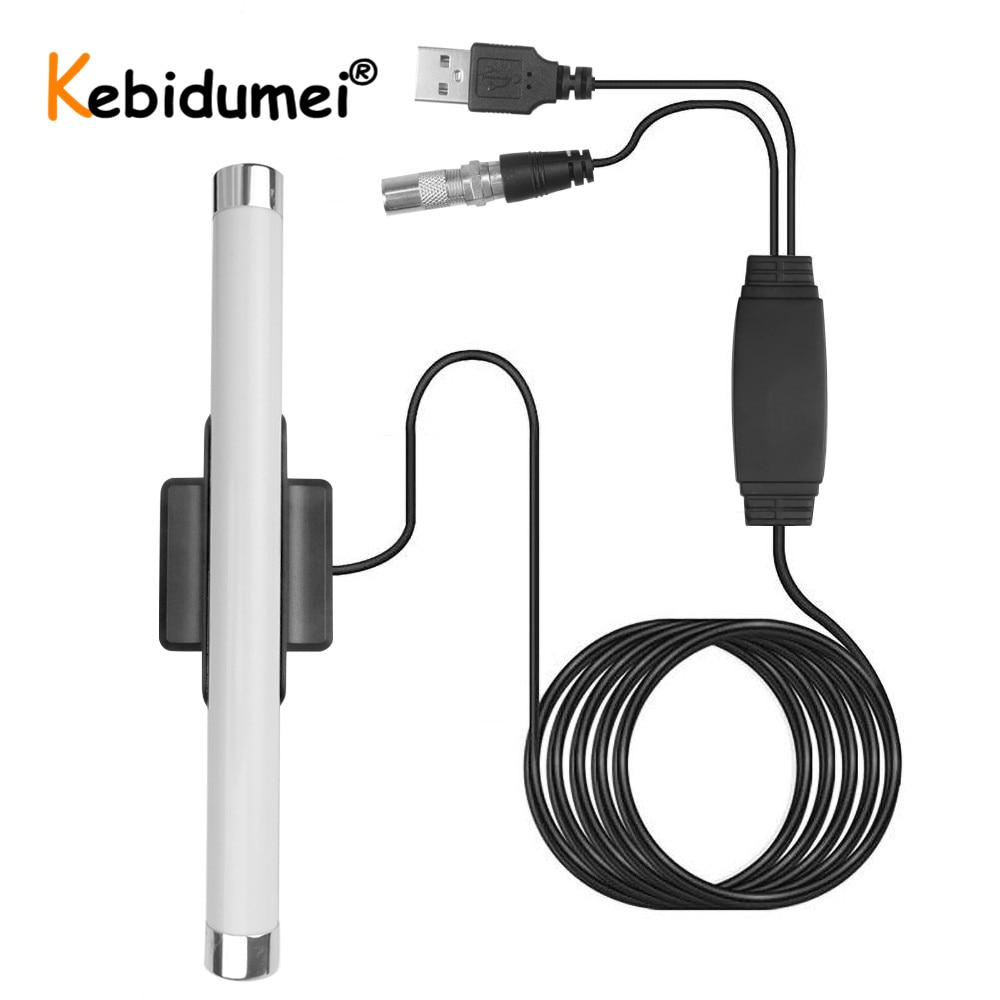 Antenne TV 4K 36dB antenne numérique amplificateur intégré Signal Booster intérieur HDTV 1080P antenne lumière LED