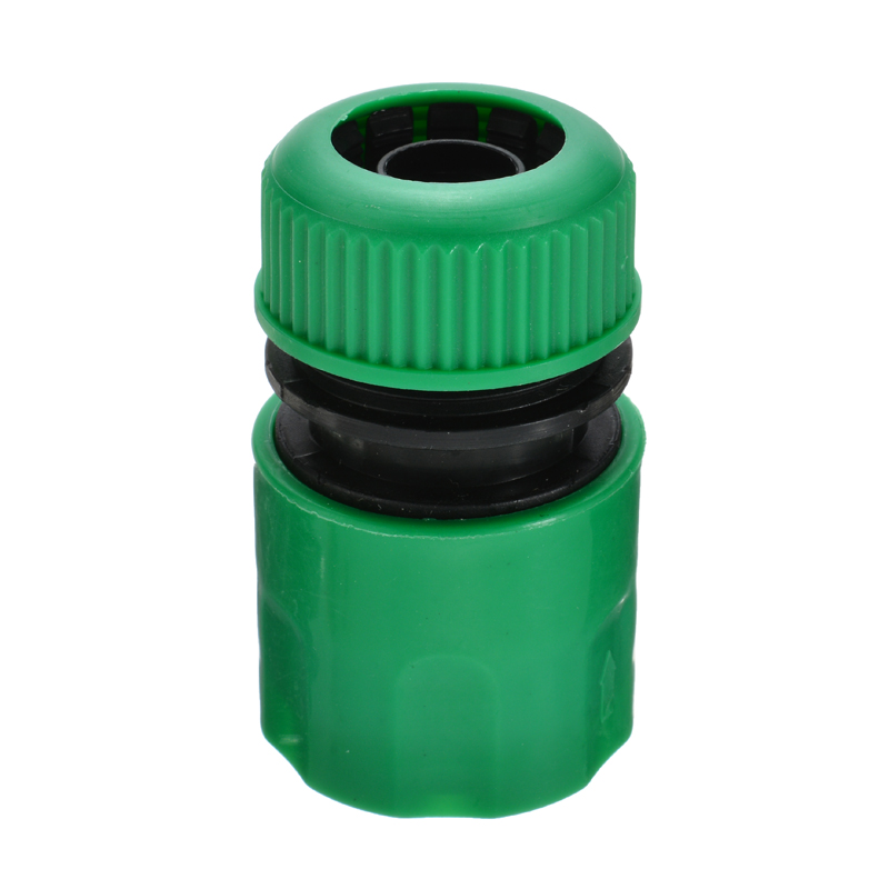 Connecteur de raccordement de tuyau vert, 5.5x3.2cm, 1/2 ", 5 pièces, pour le jardin, l'irrigation, le balcon, les fleurs