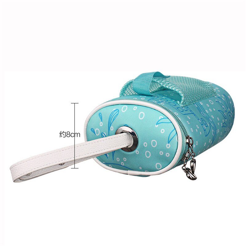 Calentador de biberones para coche, bolsa de termostato al aire libre, portátil, USB, calefacción inteligente, aislamiento de leche , termo, funda reutilizable